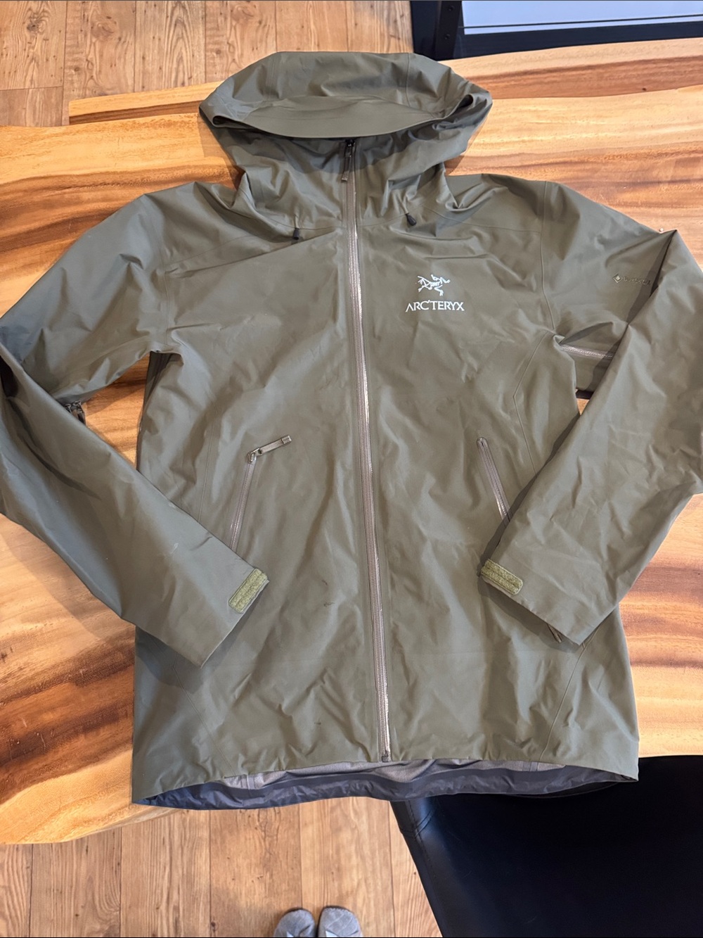 Arc'teryx Beta LT Men's Hooded Jacket in Olive